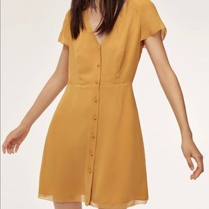 Wilfred NAZAIRE Dress - Cairo (deep golden yellow)